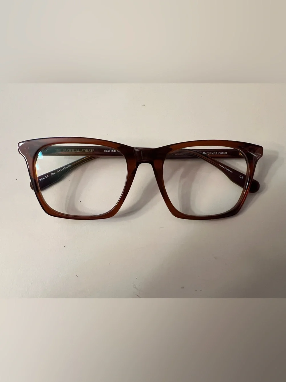 Scotch & Soda Tortoise Shell Eyewear Arm in Warm Brown SS4052